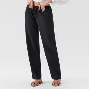 Linen Swim coverup Pant Drawstring
